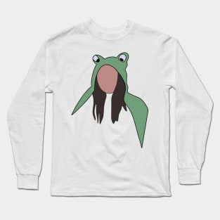 Martha Blackburn - the Wilds - Frog Hoodie Long Sleeve T-Shirt